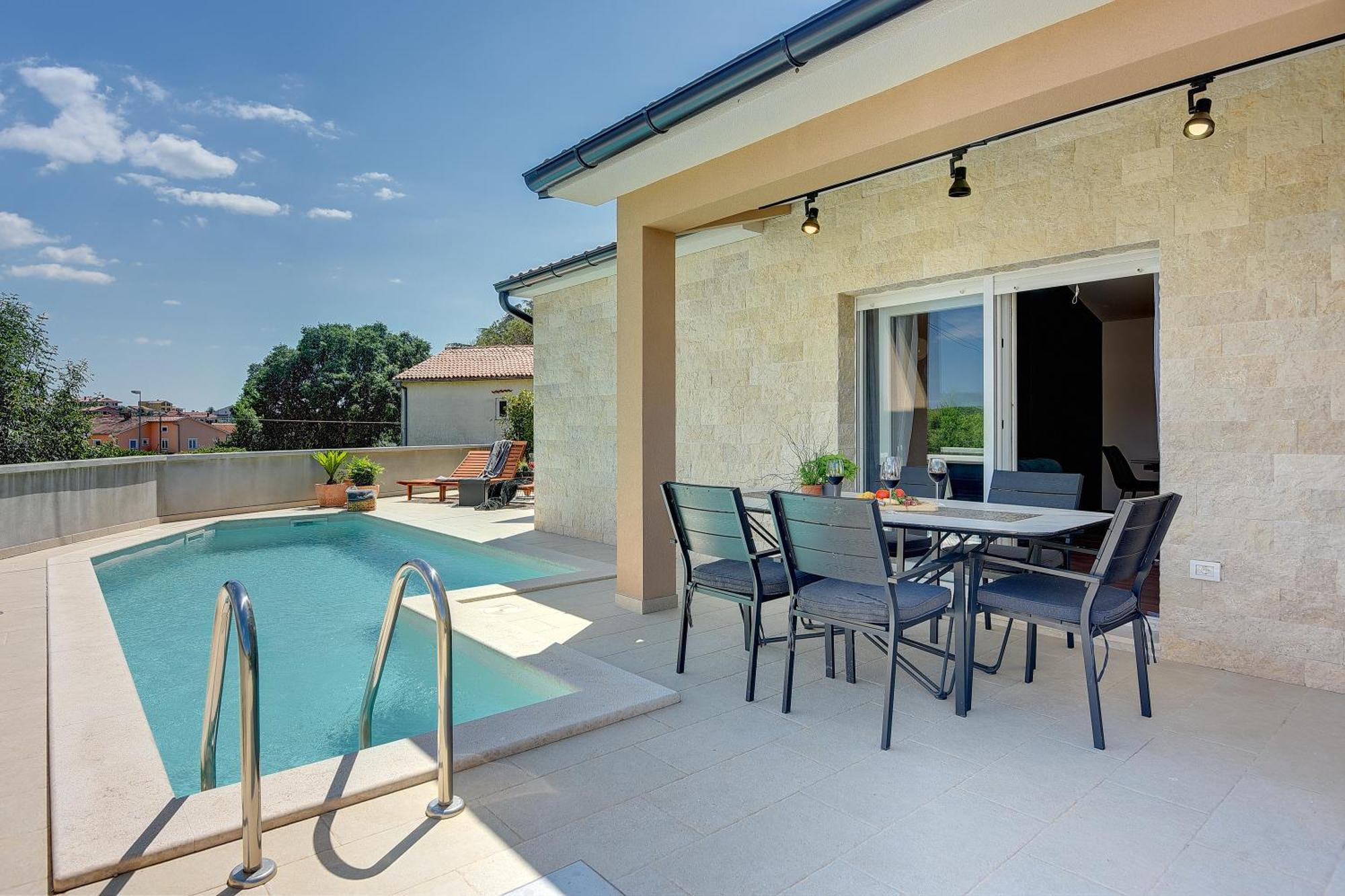 Vila Una With Private Pool Near Rovinj - Open 2022 Rovinjsko Selo Luaran gambar